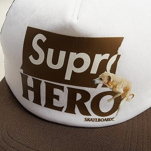 SUPREME シュプリーム ×ANTI HERO 22SS Mesh Back 5-Panel Cap Brown メッシュキャップ 茶 Size 【フリー】 【中古品-良い】 20805386