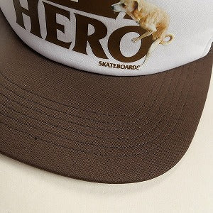 SUPREME シュプリーム ×ANTI HERO 22SS Mesh Back 5-Panel Cap Brown メッシュキャップ 茶 Size 【フリー】 【中古品-良い】 20805386