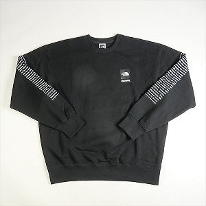 SUPREME シュプリーム ×The North Face 24SS Crewneck Black クルーネックスウェット 黒 Size 【M】 【新古品・未使用品】 20805389