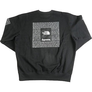 SUPREME シュプリーム ×The North Face 24SS Crewneck Black クルーネックスウェット 黒 Size 【M】 【新古品・未使用品】 20805389