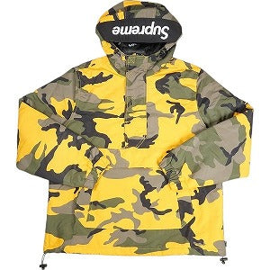 SUPREME シュプリーム 17AW Hooded Logo Half Zip Pullover Yellow ジャケット 黄 Size 【S】 【新古品・未使用品】 20805392