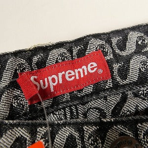 SUPREME シュプリーム 21AW Monogram Double Knee Denim Painter Pant Black パンツ 黒 Size 【W30】 【新古品・未使用品】 20805393