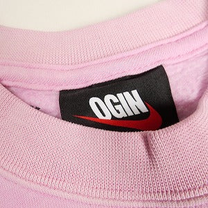 NIKE ナイキ ×NIGO 24AW AS NRG NIGO CREW FLC PINK OGINロゴクルーネックスウェット ピンク Size 【L】 【新古品・未使用品】 20805482