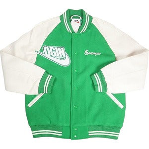 NIKE ナイキ ×NIGO 24AW AS NRG NIGO VRSTY JKT GREEN OGINロゴスタジャン 緑 Size 【M】 【新古品・未使用品】 20805513