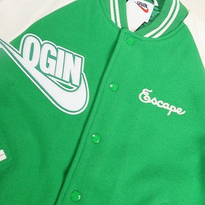 NIKE ナイキ ×NIGO 24AW AS NRG NIGO VRSTY JKT GREEN OGINロゴスタジャン 緑 Size 【M】 【新古品・未使用品】 20805513