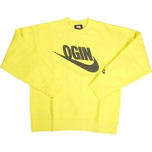 NIKE ナイキ ×NIGO 24AW AS NRG NIGO CREW FLC YELLOW OGINロゴクルーネックスウェット 黄 Size 【L】 【新古品・未使用品】 20805514