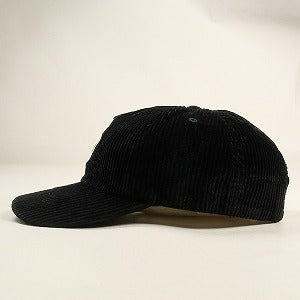 SUPREME シュプリーム 24AW Corduroy S Logo 6-Panel Black キャップ 黒 Size 【フリー】 【新古品・未使用品】 20805518