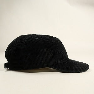 SUPREME シュプリーム 24AW Corduroy S Logo 6-Panel Black キャップ 黒 Size 【フリー】 【新古品・未使用品】 20805518