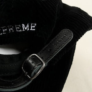 SUPREME シュプリーム 24AW Corduroy S Logo 6-Panel Black キャップ 黒 Size 【フリー】 【新古品・未使用品】 20805518