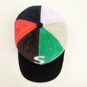 SUPREME シュプリーム 24AW Corduroy S Logo 6-Panel Multicolor キャップ マルチ Size 【フリー】 【新古品・未使用品】 20805519