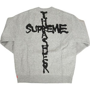 SUPREME シュプリーム ×Thrasher スラッシャー 24AW Sweater Heather Grey セーター 灰 Size 【L】 【新古品・未使用品】 20805522