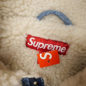 SUPREME シュプリーム 24AW Faux Shearling Lined Bomber Jacket Denim ジャケット インディゴ Size 【L】 【新古品・未使用品】 20805525