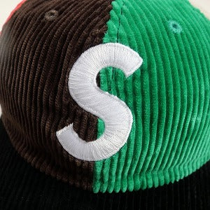 SUPREME シュプリーム 24AW Corduroy S Logo 6-Panel Multicolor キャップ マルチ Size 【フリー】 【新古品・未使用品】 20805529