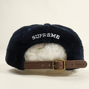 SUPREME シュプリーム 24AW Corduroy S Logo 6-Panel Navy キャップ 紺 Size 【フリー】 【新古品・未使用品】 20805530