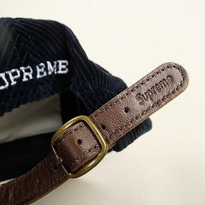 SUPREME シュプリーム 24AW Corduroy S Logo 6-Panel Navy キャップ 紺 Size 【フリー】 【新古品・未使用品】 20805530