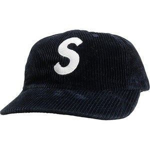 SUPREME シュプリーム 24AW Corduroy S Logo 6-Panel Navy キャップ 紺 Size 【フリー】 【新古品・未使用品】 20805542