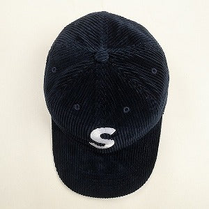 SUPREME シュプリーム 24AW Corduroy S Logo 6-Panel Navy キャップ 紺 Size 【フリー】 【新古品・未使用品】 20805542