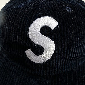 SUPREME シュプリーム 24AW Corduroy S Logo 6-Panel Navy キャップ 紺 Size 【フリー】 【新古品・未使用品】 20805542