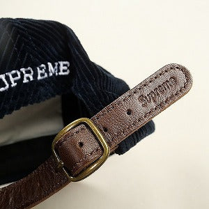 SUPREME シュプリーム 24AW Corduroy S Logo 6-Panel Navy キャップ 紺 Size 【フリー】 【新古品・未使用品】 20805542