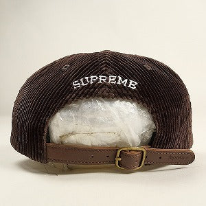 SUPREME シュプリーム 24AW Corduroy S Logo 6-Panel Dark Brown キャップ 茶 Size 【フリー】 【新古品・未使用品】 20805543