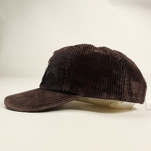 SUPREME シュプリーム 24AW Corduroy S Logo 6-Panel Dark Brown キャップ 茶 Size 【フリー】 【新古品・未使用品】 20805543