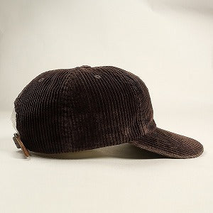 SUPREME シュプリーム 24AW Corduroy S Logo 6-Panel Dark Brown キャップ 茶 Size 【フリー】 【新古品・未使用品】 20805543