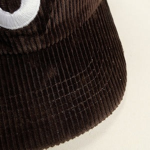 SUPREME シュプリーム 24AW Corduroy S Logo 6-Panel Dark Brown キャップ 茶 Size 【フリー】 【新古品・未使用品】 20805543