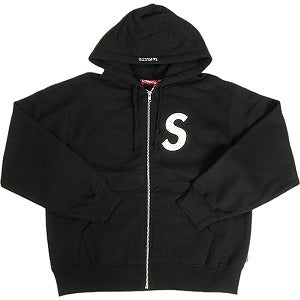 SUPREME シュプリーム 24AW S Logo Zip Up Hooded Sweatshirt Black ジップパーカー 黒 Size 【XL】 【新古品・未使用品】 20805544