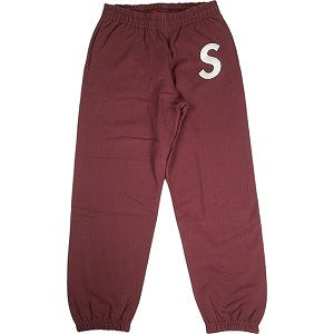 SUPREME シュプリーム 24AW S Logo Sweatpant Maroon スウェットパンツ バーガンディー Size 【S】 【新古品・未使用品】 20805560