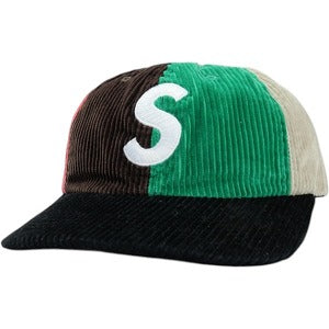SUPREME シュプリーム 24AW Corduroy S Logo 6-Panel Multicolor キャップ マルチ Size 【フリー】 【中古品-ほぼ新品】 20805586