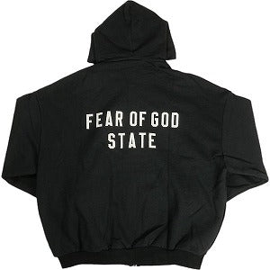 Fear of God フィアーオブゴッド ESSENTIALS Heavy Fleece Fullzip Hoodie Black ジップパーカー 黒 Size 【S】 【新古品・未使用品】 20805600