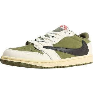 NIKE ナイキ ×Travis Scott Air Jordan 1 Low OG SP Reverse Olive DM7866-200 スニーカー オリーブ Size 【26.5cm】 【新古品・未使用品】 20805607