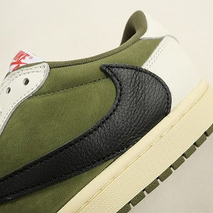 NIKE ナイキ ×Travis Scott Air Jordan 1 Low OG SP Reverse Olive DM7866-200 スニーカー オリーブ Size 【26.5cm】 【新古品・未使用品】 20805607