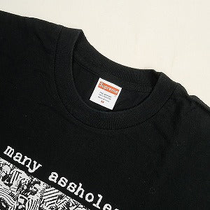 SUPREME シュプリーム 22SS Too Many Assholes Tee Black Tシャツ 黒 Size 【M】 【中古品-良い】 20805620