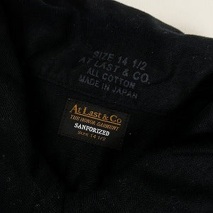 At Last ＆ Co アットラスト/BUTCHER PRODUCTS ブッチャープロダクツ WORK SHIRT BLACK 長袖シャツ 黒 Size 【14.5】 【中古品-良い】 20805631