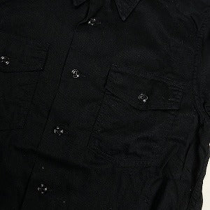 At Last ＆ Co アットラスト/BUTCHER PRODUCTS ブッチャープロダクツ WORK SHIRT BLACK 長袖シャツ 黒 Size 【14.5】 【中古品-良い】 20805631