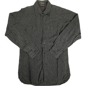 At Last ＆ Co アットラスト/BUTCHER PRODUCTS ブッチャープロダクツ BLACK CHAMBRAY SHIRT 長袖シャツ 黒 Size 【14.5】 【中古品-良い】 20805633