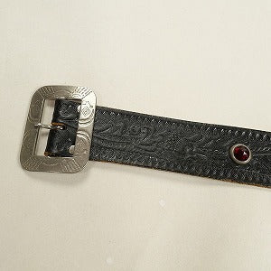 At Last ＆ Co アットラスト/BUTCHER PRODUCTS ブッチャープロダクツ ACE WESTERN BELT BLACK スタッズベルト 黒 Size 【W32】 【中古品-良い】 20805637