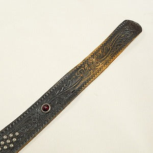 At Last ＆ Co アットラスト/BUTCHER PRODUCTS ブッチャープロダクツ ACE WESTERN BELT BLACK スタッズベルト 黒 Size 【W32】 【中古品-良い】 20805637