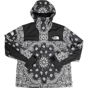 SUPREME シュプリーム ×THE NORTH FACE 14AW Bandana Mountain Parka Black バンダナ柄マウンテンジャケット 黒 Size 【M】 【新古品・未使用品】 20805652