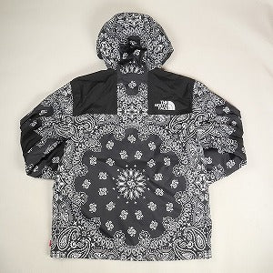 SUPREME シュプリーム ×THE NORTH FACE 14AW Bandana Mountain Parka Black バンダナ柄マウンテンジャケット 黒 Size 【M】 【新古品・未使用品】 20805652