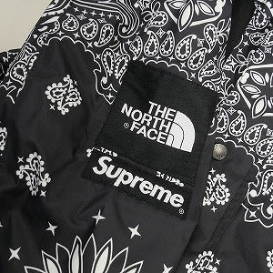 SUPREME シュプリーム ×THE NORTH FACE 14AW Bandana Mountain Parka Black バンダナ柄マウンテンジャケット 黒 Size 【M】 【新古品・未使用品】 20805652