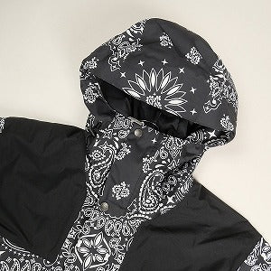 SUPREME シュプリーム ×THE NORTH FACE 14AW Bandana Mountain Parka Black バンダナ柄マウンテンジャケット 黒 Size 【M】 【新古品・未使用品】 20805652