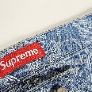 SUPREME シュプリーム 22AW Script Jacquard Double Knee Denim Painter Pant Indigo パンツ インディゴ Size 【W30】 【中古品-非常に良い】 20805657