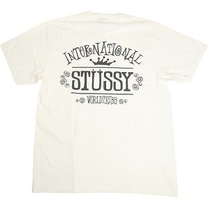 STUSSY ステューシー 24AW WORLDWIDE TEE PIGMENT DYED WHITE Tシャツ 白 Size 【S】 【新古品・未使用品】 20805668