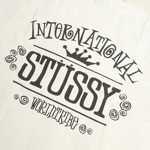 STUSSY ステューシー 24AW WORLDWIDE TEE PIGMENT DYED WHITE Tシャツ 白 Size 【S】 【新古品・未使用品】 20805668