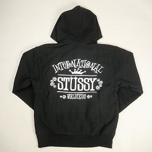 STUSSY ステューシー 24AW WORLDWIDE ZIP HOODIE BLACK ジップパーカー 黒 Size 【S】 【新古品・未使用品】 20805674