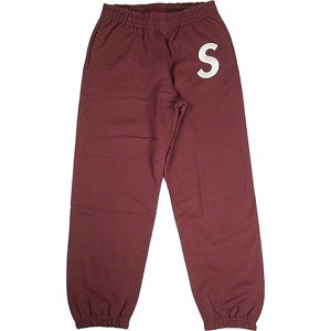 SUPREME シュプリーム 24AW S Logo Sweatpant Maroon スウェットパンツ バーガンディー Size 【M】 【新古品・未使用品】 20805685