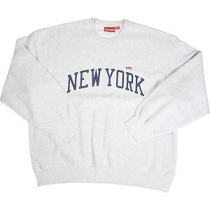 SUPREME シュプリーム 24SS Shop Small Box Crewneck Ash Grey NY限定カラー クルーネックスウェット 薄灰 Size 【XL】 【新古品・未使用品】 20805688