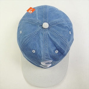 SUPREME シュプリーム 24SS 2-Tone S Logo 6-Panel Washed Denim キャップ インディゴ Size 【フリー】 【新古品・未使用品】 20805689